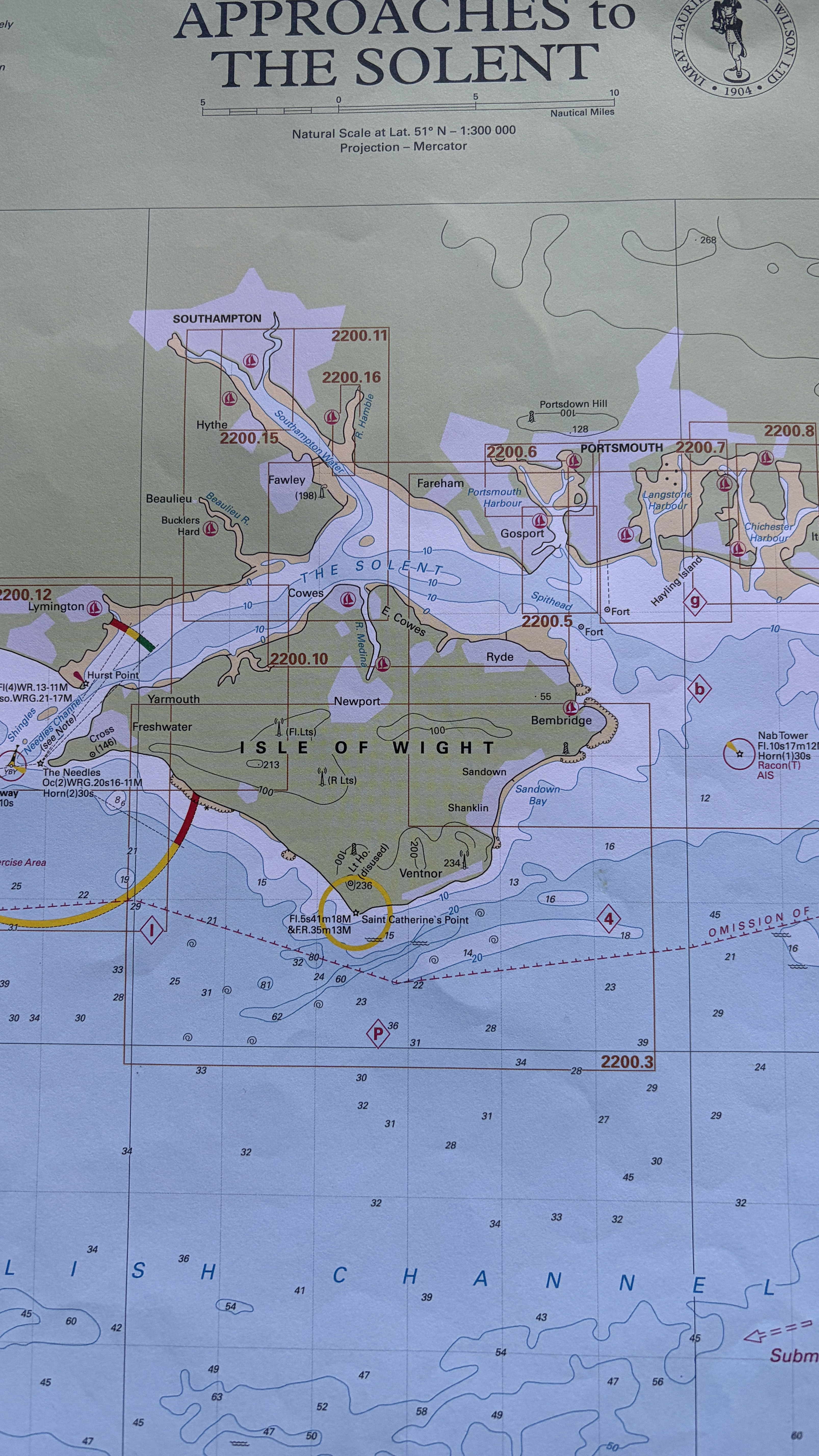 chart-of-the-solent